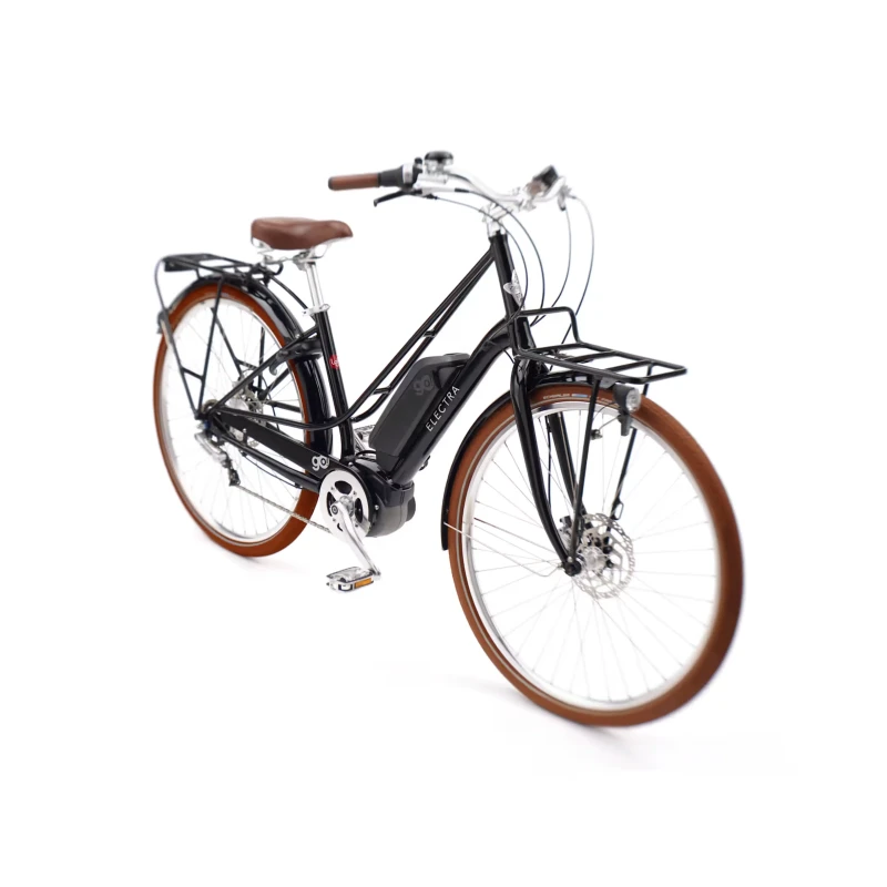 Rower elektryczny Electra Loft Go! 5i EQ Step-Thru 500Wh Czarny - widok z przodu