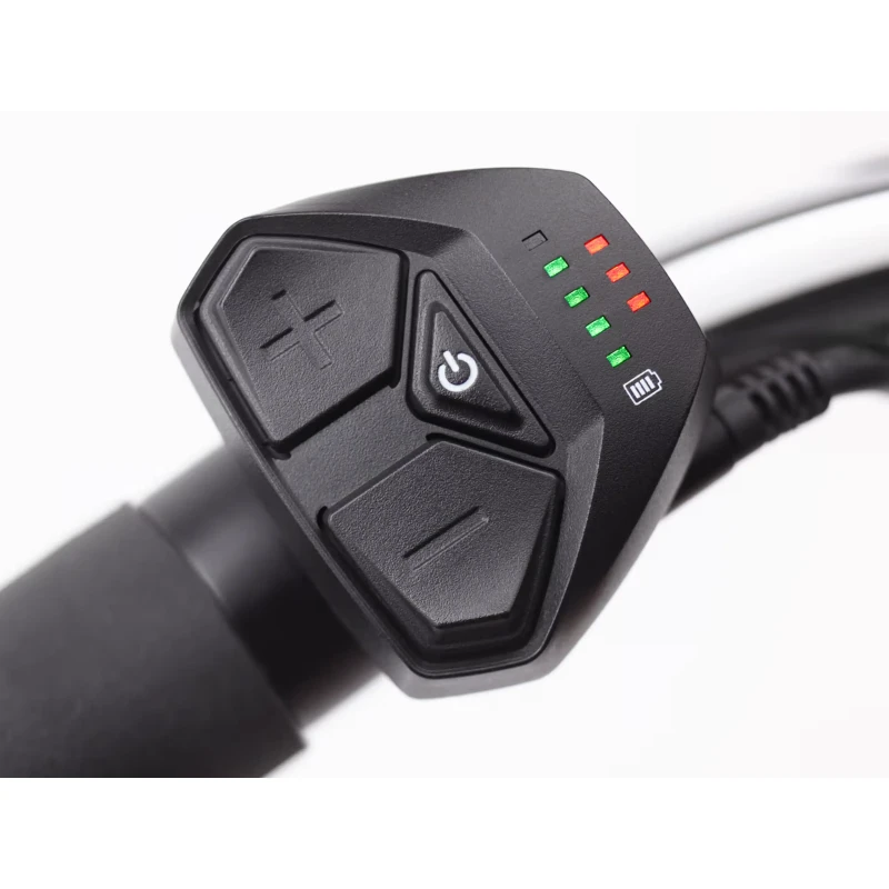 Rower elektryczny Electra Cruiser Go! Step-Thru Biały - gripy