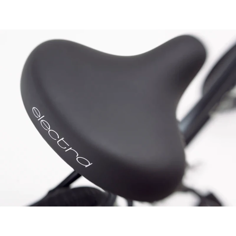 Rower elektryczny Electra Townie Path Go! 10D EQ Srebrny - widok siodełka