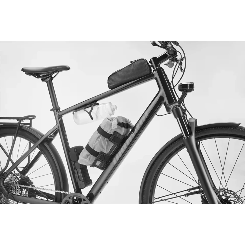 Rower trekkingowy Diamant Mahon Trip Pro z wysoką ramą Niebieski - widok z akcesoriami