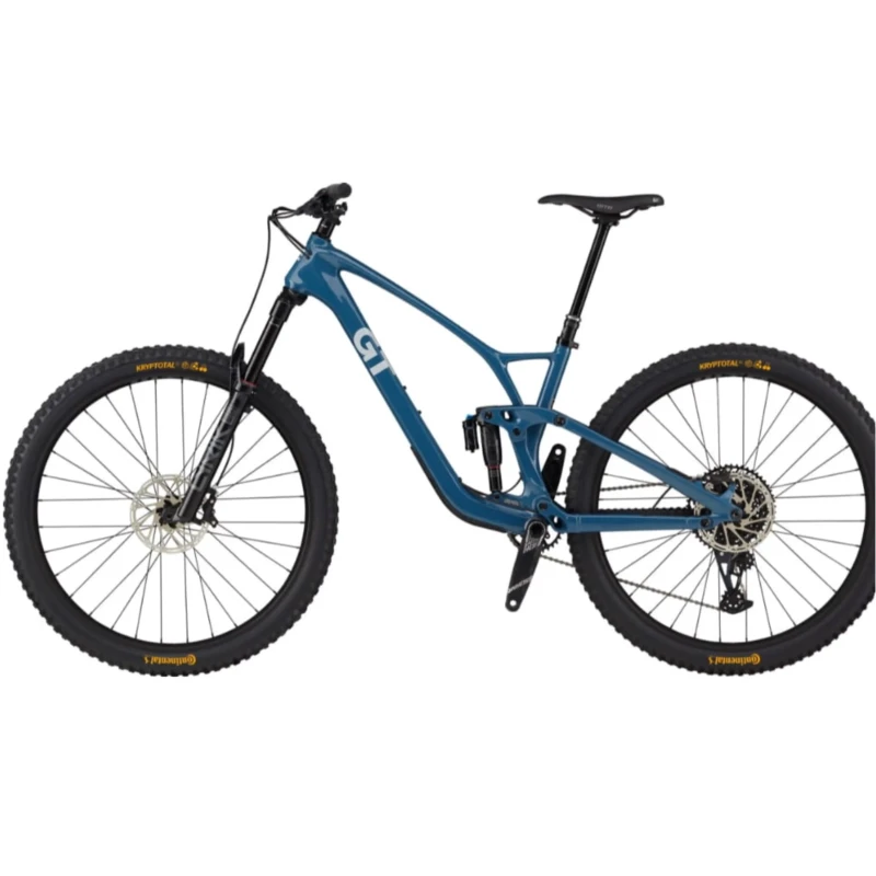 Rower MTB GT Sensor Carbon Pro Niebieski - widok z boku