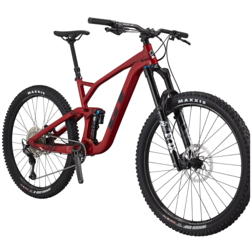 Rower MTB GT Force Comp Czerwony - widok z przodu