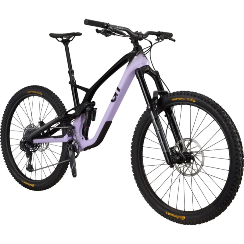 Rower MTB GT Force Carbon Pro Różowy - widok z przodu