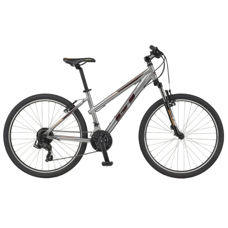 Rower MTB GT Laguna 26"; Srebrny - widok z boku