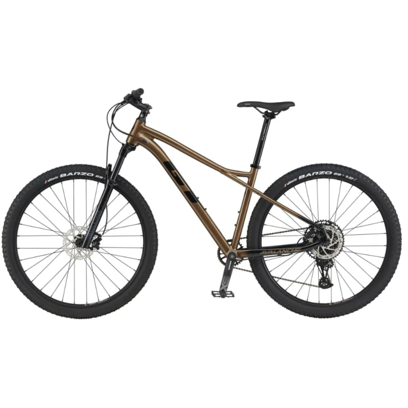 Rower MTB GT Avalanche Expert 27.5" Brązowy - widok z przodu