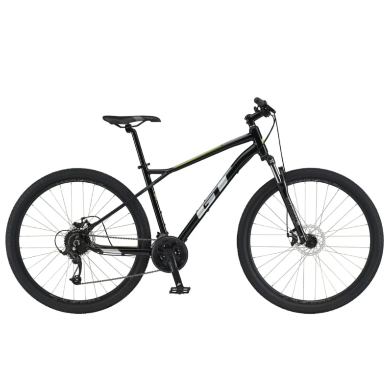 Rower MTB GT Aggressor Sport 29" Czarny - widok z boku