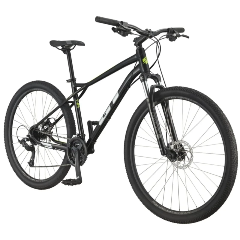 Rower MTB GT Aggressor Sport 29" Czarny - widok z przodu