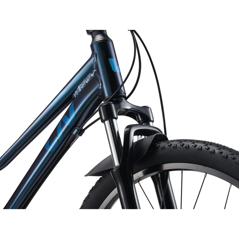 Rower dziecięcy Liv Tempt 24 Disc Granatowy - widok ramy