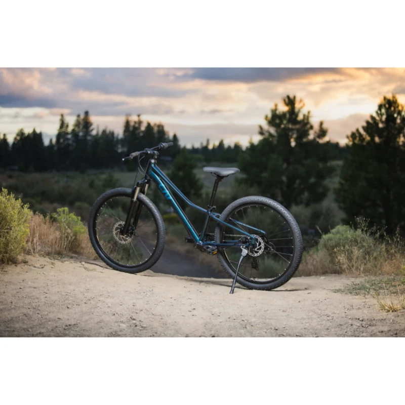 Rower dziecięcy Liv Tempt 24 Disc Granatowy - widok z tyłu