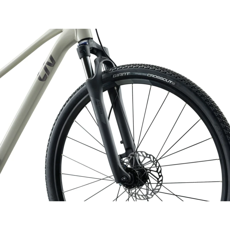 Rower crossowy Liv Rove 3 Pulp Gray - widok koła