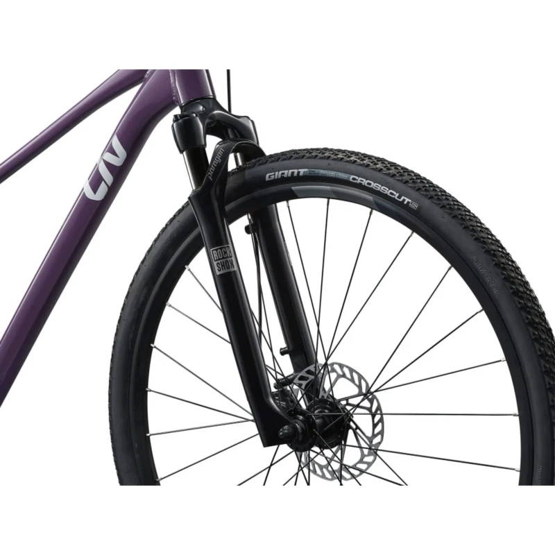 Rower crossowy Liv Rove 1 Tyrian Purple - widok koła