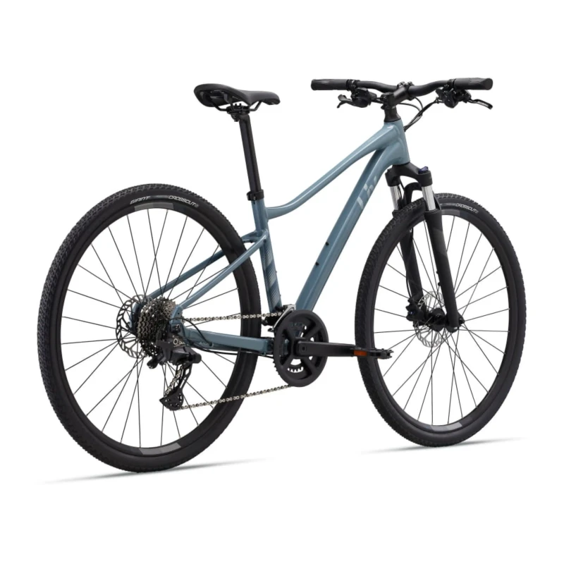 Rower crossowy Liv Rove 2 Storm Cloud - widok z tyłu