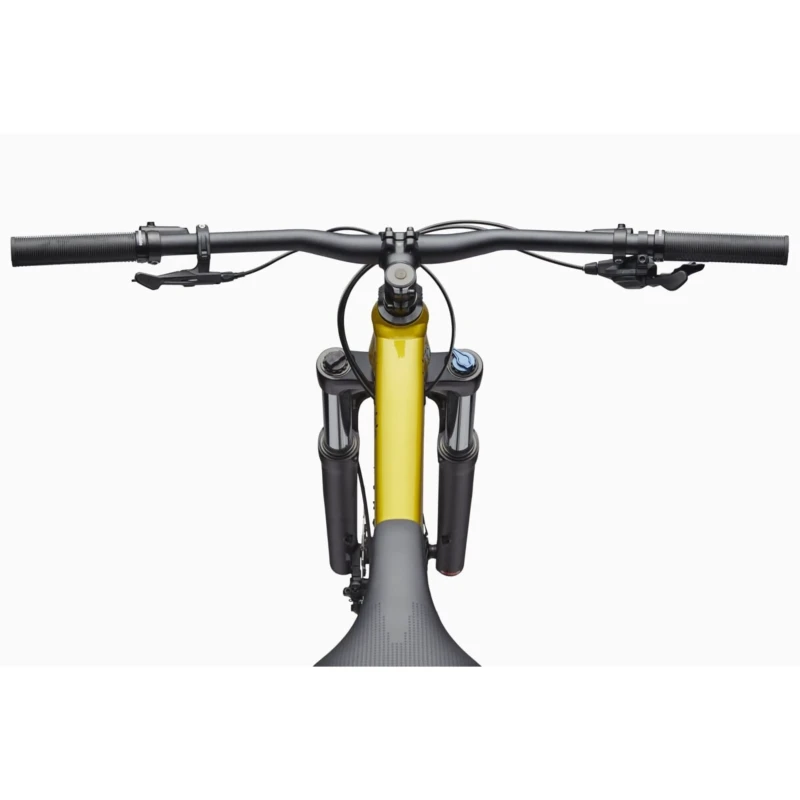 Rower MTB Cannondale Habit HT 2 Phoenix Yellow - widok kierownicy