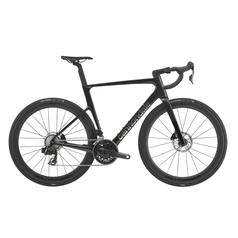 Rower szosowy Cannondale SuperSix EVO Carbon 1 Czarny - widok z boku