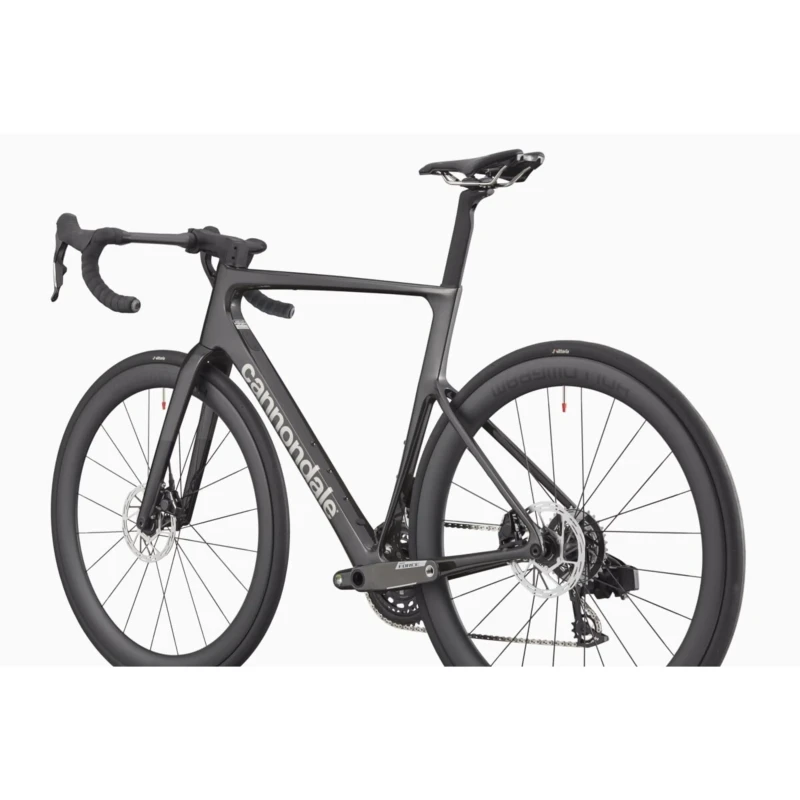 Rower szosowy Cannondale SuperSix EVO Carbon 1 Czarny - widok z tyłu