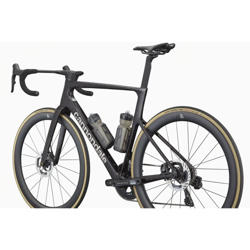 Rower szosowy Cannondale SuperSix Evo Hi-MOD 1 Czarny - widok z tyłu