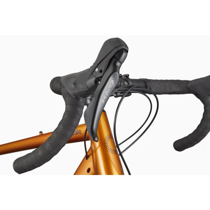 Rower gravel Cannondale Topstone 1 Pomarańczowy - widok kierownicy