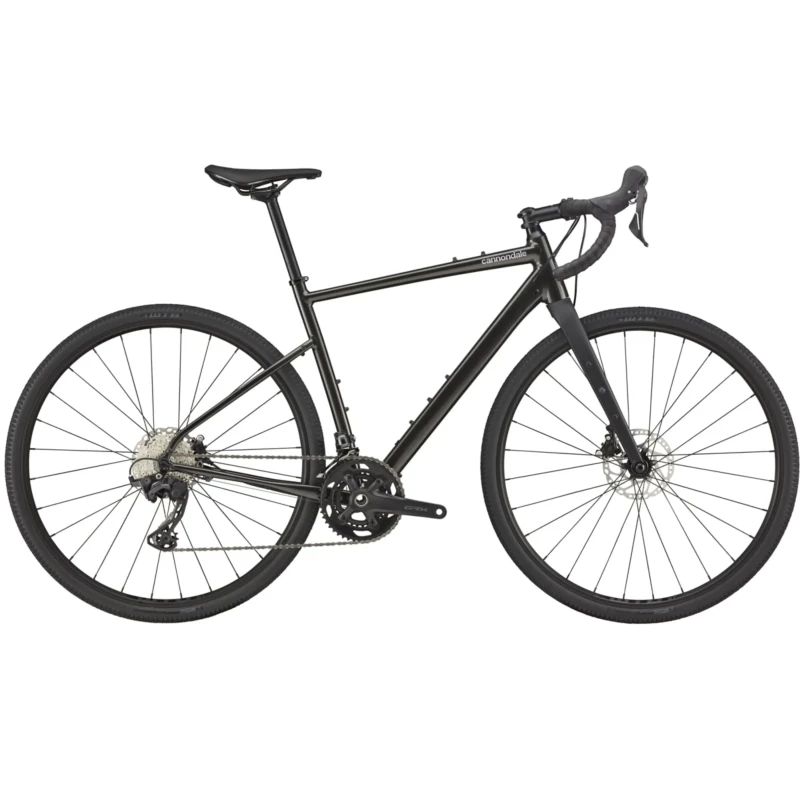 Rower gravel Cannondale Topstone 1 Czarny - widok z boku