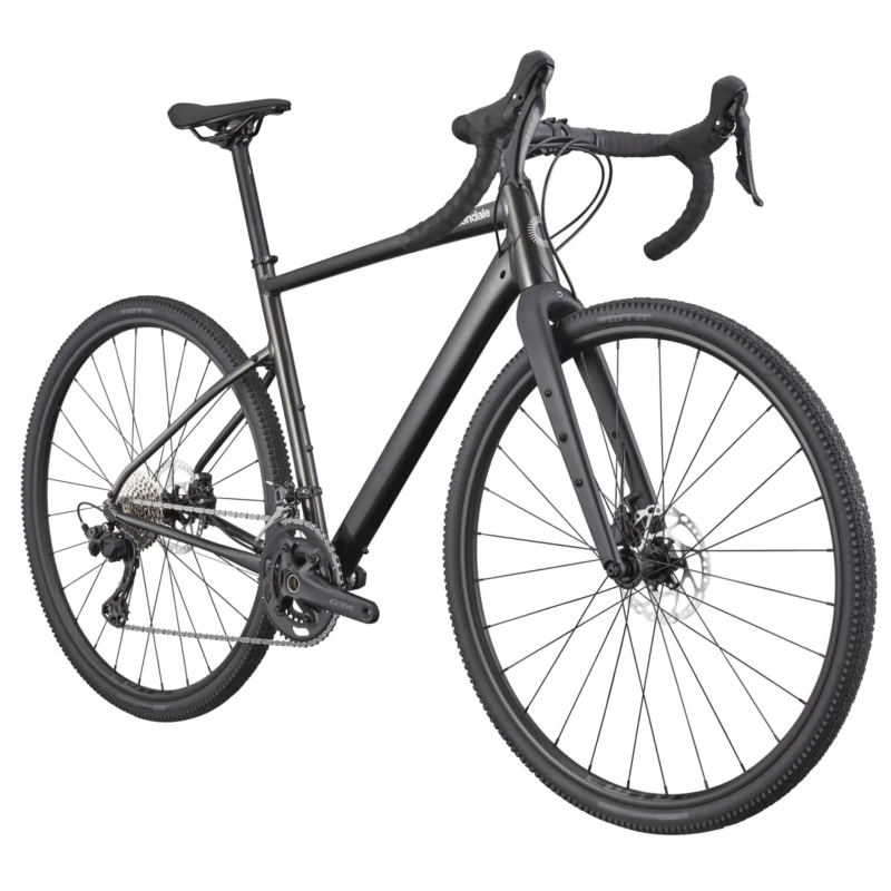 Rower gravel Cannondale Topstone 1 Czarny - widok z przodu