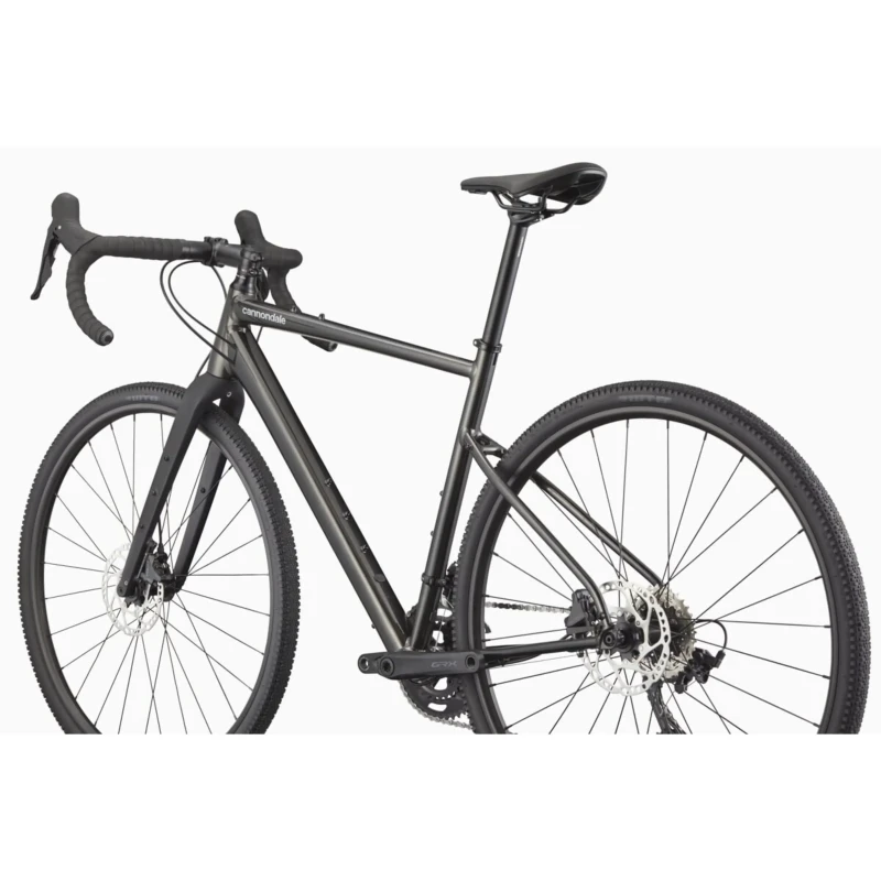 Rower gravel Cannondale Topstone 1 Czarny - widok z tyłu