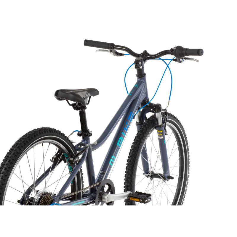 Rower Merida M-Bike Tin Black Blue 24" - widok z tyłu