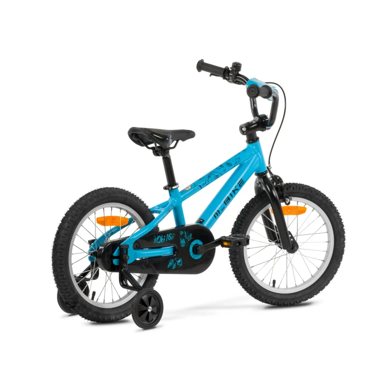 Rower Merida M-BIKE QKI 16" Niebieski - widok z tyłu