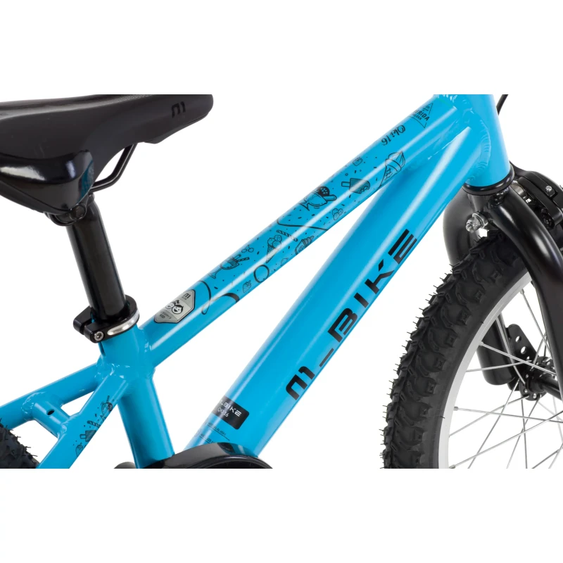 Rower Merida M-BIKE QKI 16" Niebieski - widok siodełka