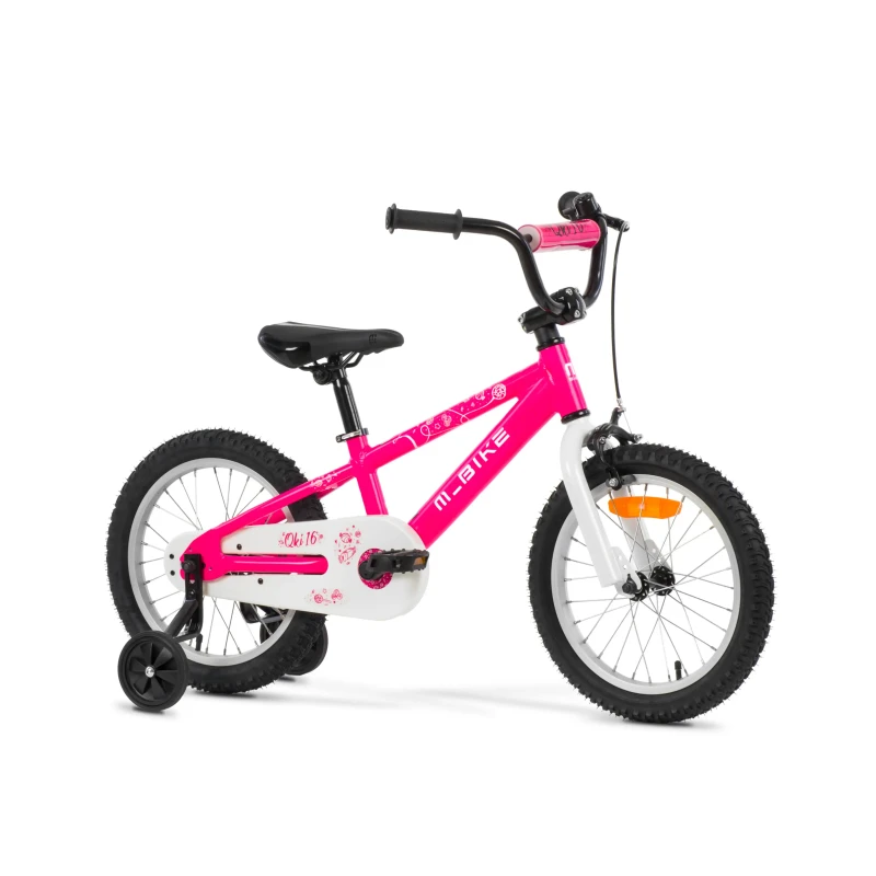 Rower Merida M-BIKE QKI 16" Różowy - widok z boku