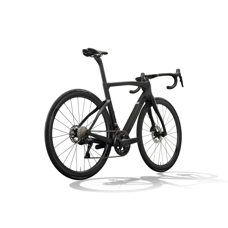 Rower Pinarello F7 Disc Ultegra Di2 Razor Black - widok z tyłu