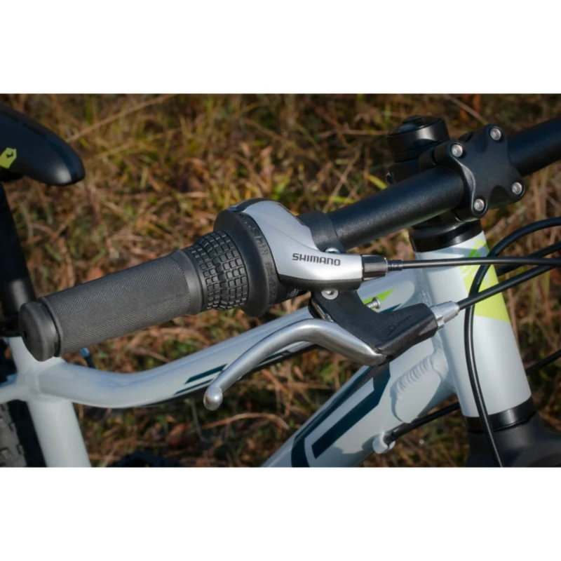 Rower dziecięcy Superior Racer XC 24 Biały - gripy