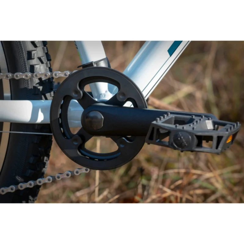 Rower dziecięcy Superior Racer XC 24 Biały - widok korby