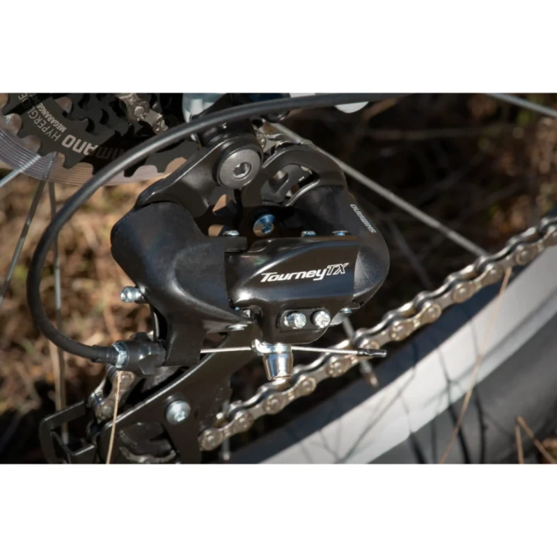 Rower dziecięcy Superior Racer XC 24 Biały - widok piasty