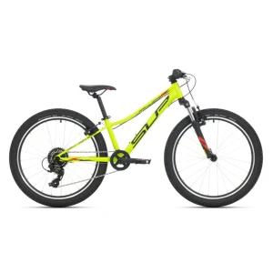 Rower dziecięcy Superior Racer XC 24 Limonkowy