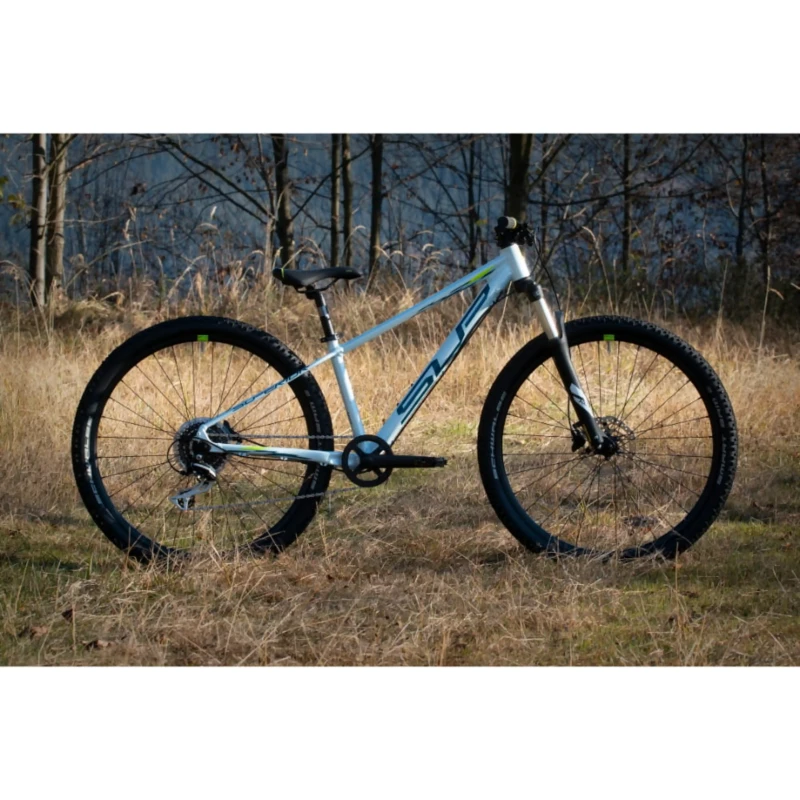 Rower Superior Racer XC 27 DB Biały - widok z boku