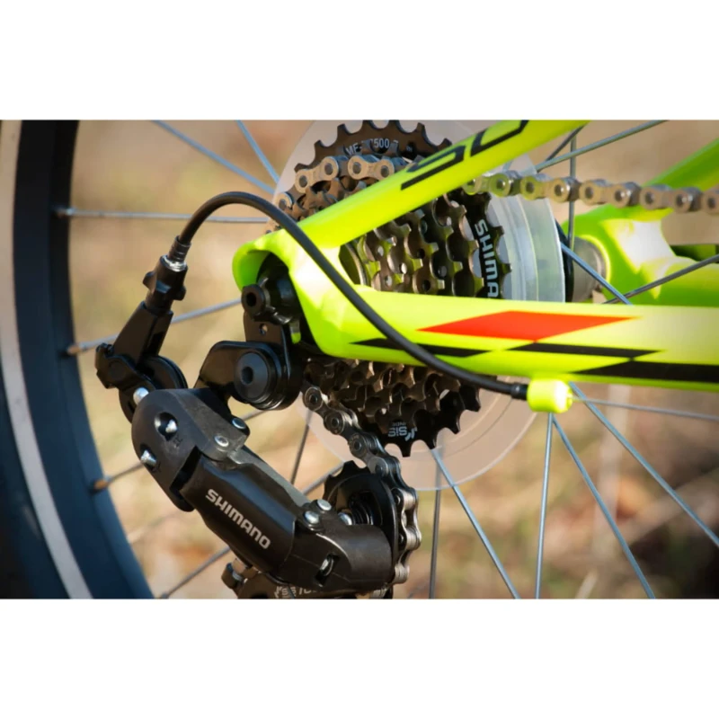 Rower dziecięcy Superior Racer XC 20 Lime - widok piasty