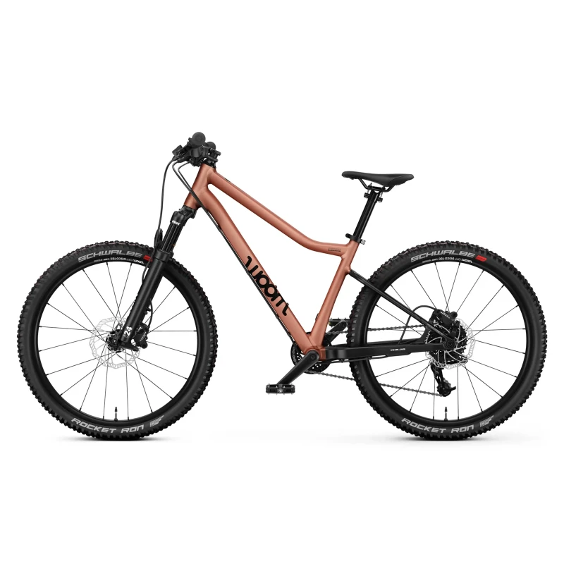 Rower dziecięcy Woom OFF Air 5 Brązowy - widok z boku