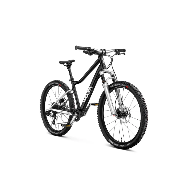 Rower dziecięcy Woom OFF Air 5 Czarny - widok z przodu