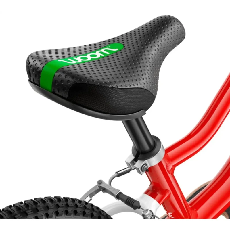 Rower biegowy Woom 1 Plus Czerwony - widok siodełka