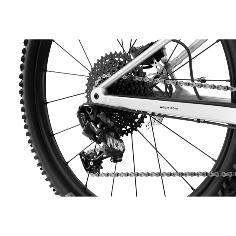 Rower elektryczny Woom UP 5 Niebieski - widok koła