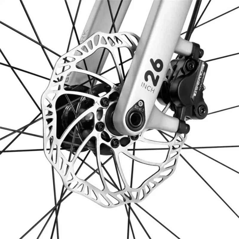 Rower młodzieżowy Woom Off 6 Czarny - widok piasty