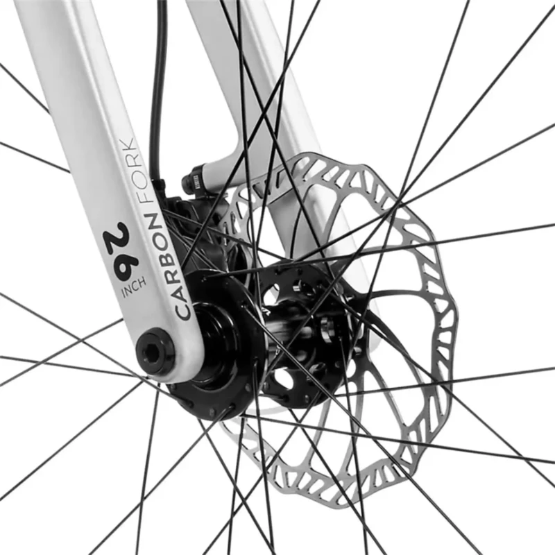 Rower młodzieżowy Woom Off 6 Czarny - widok piasty