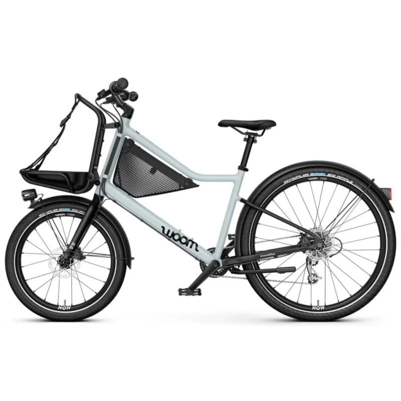 Rower młodzieżowy Woom Now 6 Ice Blue - widok z boku