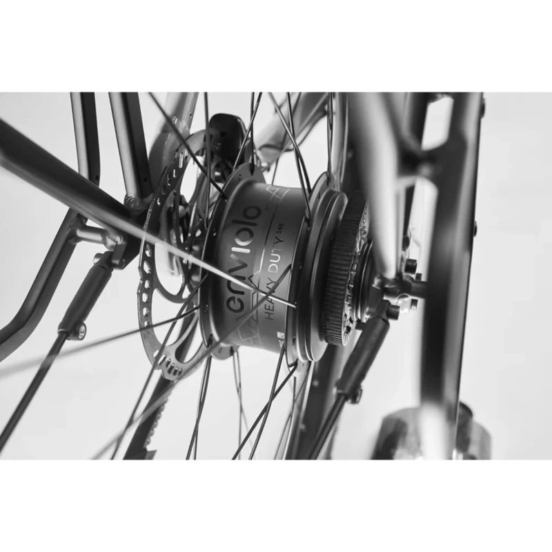 Rower elektryczny Diamant Suvea Style 800Wh Beżowy - widok piasty