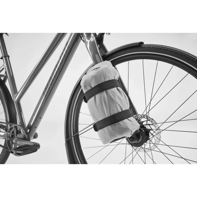 Rower trekkingowy Diamant Mahon Style plus z wysoką ramą Brązowy - widok koła przedniego