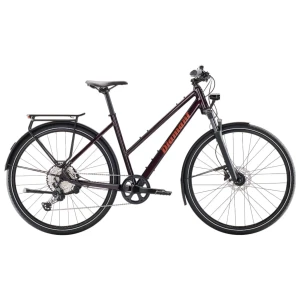 Rower trekkingowy Diamant Mahon Trip Pro ze średnią ramą Bordowy