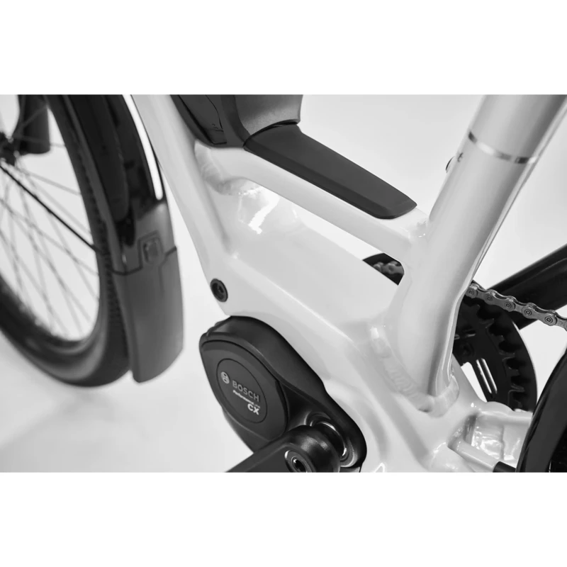 Rower elektryczny Diamant Zing Trip Core z niską ramą 725Wh Biały - widok ramy