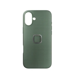 Etui Peak Design Mobile Everyday Case Fabric iPhone 16 Plus Szarozielone