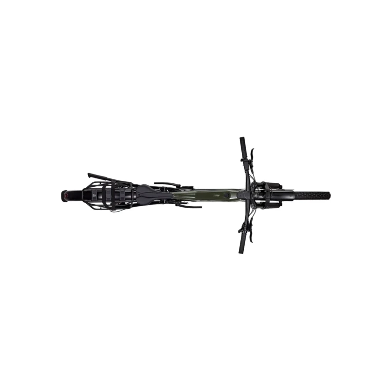 Rower elektryczny Focus Thron2 6.7 EQP 800Wh Zielony - widok z góry