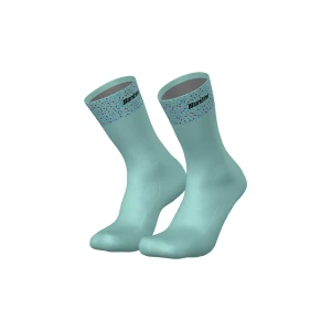 Skarpetki rowerowe Santini Trek-Unbroken XC Team Zielone