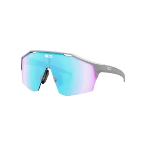 Okulary rowerowe Koo Alibi Grey Matt/Turquoise Mirror Regular